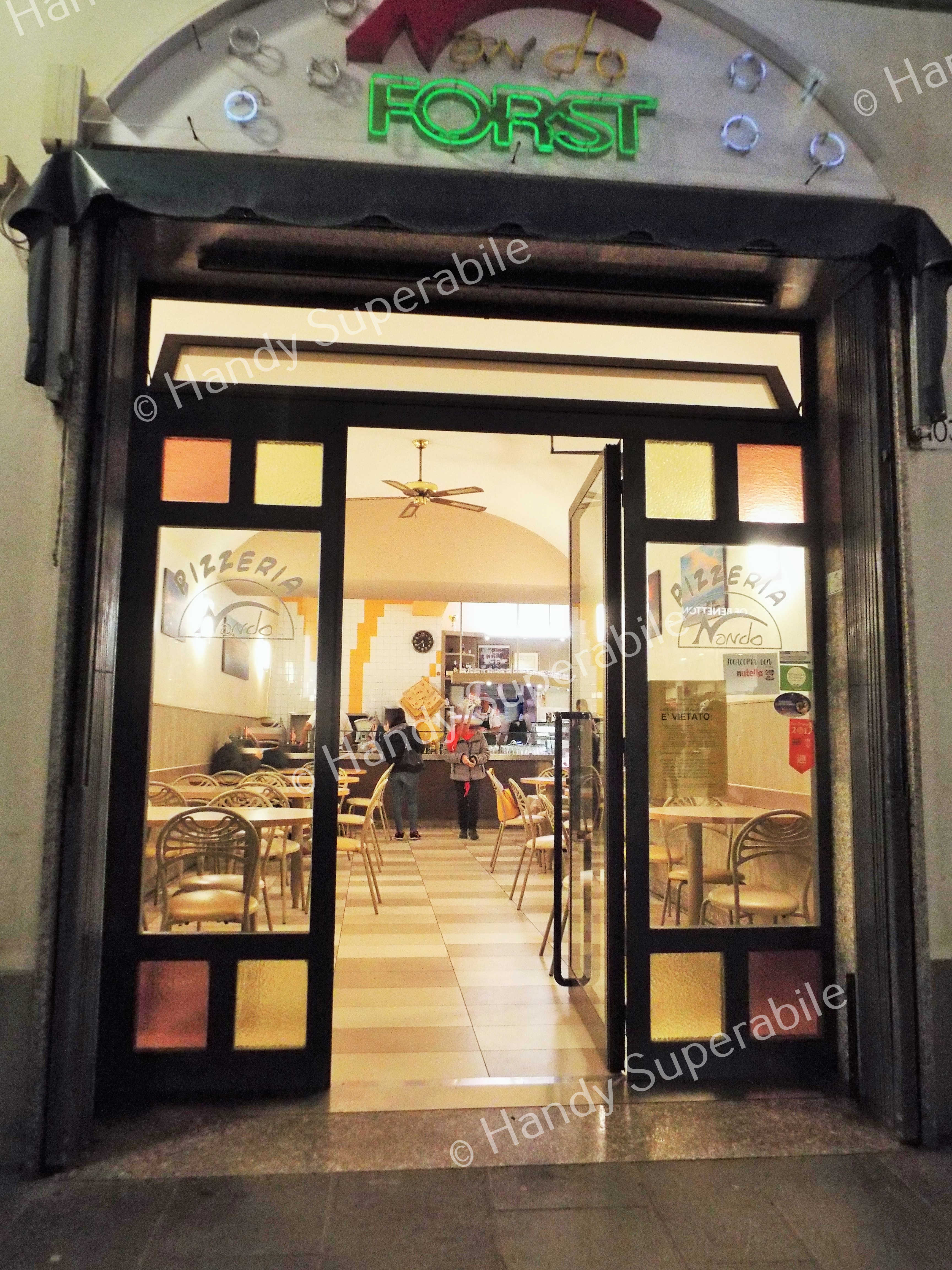 PIZZERIA DA NANDOPISA Handy Superabile