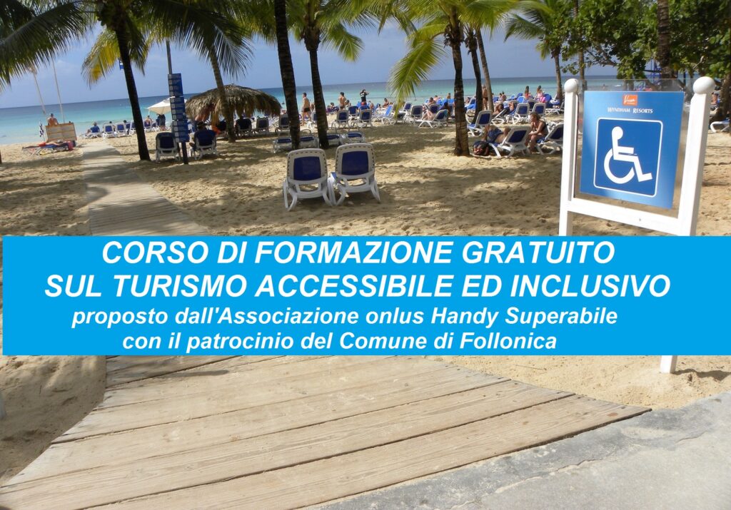 CORSO DI FORMAZIONE GRATUITO DEDICATO AL TURISMO ACCESSIBILE ED INCLUSIVO